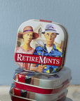 The Unemployed Philosophers Guild RetireMints Breath Mints  1 Tin Net Wt 4oz 12g