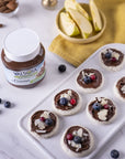 Hazelnut Spread with cocoa  14OZ Vegan Low Sugar Palm Oil Free Creamy Chocolate Spread High Protein Gluten Free