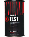 Animal Test - Testosterone Booster For Men - Arachidonic Acid, Yohimbe Bark, Trans Resveratrol, Cissus Quadrangularis - Convenient All-in-one Packs for Strength Athletes & Bodybuilders - 21 Day Cycle