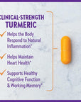 New Chapter Turmeric Supplement, One Daily, Heart, Brain & Healthy Inflammation Support, Supercritical Turmeric Curcumin Means No Black Pepper Needed, Non-GMO, Gluten Free - 60 Count (2 Month Supply)