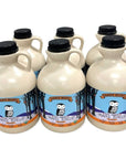 Case of 6 Quart Jugs of 100 Pure Vermont Maple Syrup Amber Rich  Bulk Maple Syrup