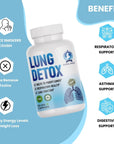 ROYAL SWAG Lung Cleanse and Detox Capsule 60 Pcs Pack- Natural Respiratory Support Supplement for Smokers & Non-Smokers Support Lung Health and Detoxification