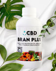 The CBD Perfection Bran Plus Fiber Supplement for Digestive Health: with Real Fruits Fiber, Aloe Vera, and Vitamin E & C. Vegan, Glutten Free. 60 Scoops - 17.6 oz.