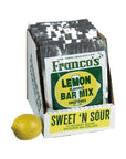 Cocktail Mix Francos Lemon Bar Mix 126 Oz Pouches Per Case