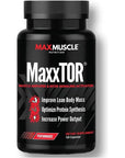 MaxxTOR® Muscle Amplifier | Phosphatidic Acid | Vitamin E | L-Leucine | Gain Lean Body Mass | Optimize Protein Synthesis | Increase Power Output | 126 Capsules