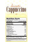 Nutmeg State Nutrition HealthyWise  High Protein Diet Drink  Weight Loss Cappuccino  15g Protein  Low Calorie  Low Carb  Low Sugar  7 Servings Per Box Amaretto Cappuccino