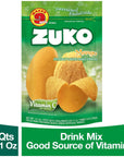 Zuko Mango Instant Powder Drink  Family Pack  No Sugar Needed  Vitamin C  141 Ounce Pack of 2