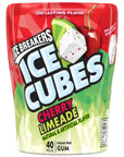 Sugar Free Ice Cubes Gum Wintergreen Spearmint Peppermint Black Cherry Cherry Limeade and Arctic Grape 240 Pieces  Bundled with Make Your Day Bag Clip