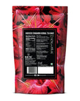 BLUE TEA  Hibiscus Cinnamon Herbal Tea  60 Tea Bags  PRIME SAVINGS DAY  TANGY  SPICY  Caffeine  Free  Farm Packed  Flower Based  Vegan  Gluten Free  NonGMO  EcoConscious Ziplock Pouch