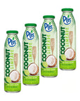 Plis Coconut Water Limeade wNatural Juice and Coconut 101 FL oz Coconut Limeade wCoconut Pulp Pack of 4