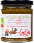 Chef Gerrie Vegan Slather Sauce | Southwestern Roasted Green Pepper with Spicy Flavour Booster for Roasted Veggies, Chicken, Chips, Fish and Cheese - 9 Ounce Jar