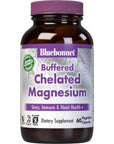 Bluebonnet Nutrition Albion Buffered Chelated Magnesium 200 mg,