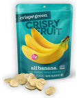 Crispy Green Natural Freeze-Dried Fruit, Single-Serve, No Sugar Added, Banana 0.85 Ounce (Pack of 12)