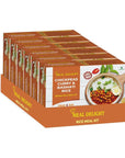 Meal Delight Chickpea Curry  Basmati Rice  Indian Cuisine Ready to Eat Meals Pack of 6 123ozMicrowavable No Preservatives Heat and Eat Meal Kit Ready in 90 Seconds