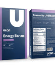 UCAN Energy Bars  Low Sugar Low Calories  Gut Friendly CaffeineFree Vegan NonGMO No Soy Keto Friendly  Running Cycling Fitness Pre  Post Workout  Chocolate Almond Butter 12 Count