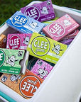 Glee Gum All Natural Variety Gum Pack Non GMO Project Verified Eco Friendly 16 Piece Box Pack of 12