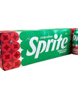 Winter Spiced Cranberry Sprite  Munchie Box Stash Regular Pack of 12 12 Oz Cans