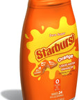 Starburst Singles To Go Liquid Water Enhancer 162 Fl Oz 1Pack Orange Low Calorie Zero Sugar Drink Enhancer