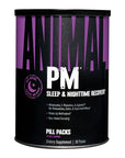 Animal PM - Zinc, Magnesium, Vitamin B6, GABA + AKG, Immune and Recovery Complex, Sleep & Relaxation, Night time Anabolic Stack Supply Pills, 30 Count