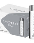 VOSS Premium Still Bottled Natural Water  BPAFree  High Grade PET  Recyclable Plastic Water Bottles  Pure Drinking Water with Unique  Iconic Bottle Design  24 Pack