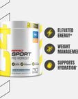 C4 Ripped Sport Pre Workout Powder Arctic Snow Cone - NSF Certified for Sport + Sugar Free Preworkout Energy Supplement for Men & Women - 135mg Caffeine + Weight Loss - 30 Servings