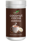 CAcafe Premium Coconut Cocoa Mix  Rich Hot Chocolate with Creamy Coconut Flavor Ideal for Iced  Hot Beverages Versatile Baking Cocoa Powder Perfect Holiday  Winter Gift Gourmet Chocolate Lovers Delight 1905oz