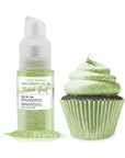 BAKELL® Leaf Green Edible Glitter Spray Pump, (25g) | TINKER DUST Edible Glitter | KOSHER Certified | 100% Edible Glitter | Cakes, Cupcakes, Cake Pops, Drinks, Dessert Vegan Glitter & Dusts (Leaf Green)