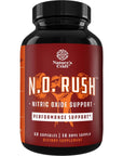 Energizing Nitric Oxide Supplement for Men - Nitric Oxide Pills for Men with L-Arginine L-Citrulline Amino Acids for Intense Muscle Growth Performance Endurance and Recovery