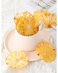 Premium Dried Pineapple 5 Oz142gDehydrated Pineapple Slices100 NaturalNo Sugar Added  No Additives