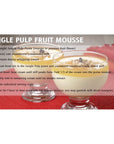 Jungle Pulp Passion Fruit Puree Costa Rica Blend Topping Flavoring Better Than Syrup For Cocktails Pastries Smoothies and Cooking 338oz1 Liter