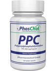 Nutrasal PhosChol PPC Polyenyl PhosphatidylCholine Choline Supplement 900mg 100 Gelatin Capsules