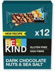 Be-Kind Dark Chocolate With Nuts & Sea Salt, 12 X 40 Gm