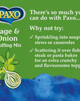 Paxo Sage and Onion Stuffing Mix  85g  Pack of 4 85g x 4