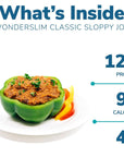 WonderSlim Protein Meal Sloppy Joe Mix 12g Protein Gluten Free 7ct