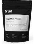 True Nutrition Egg White Protein Powder - 24g Non-GMO Egg Protein per Serving - Low Carb, Low Fat, Paleo, Keto, Gluten Free, Dairy Free, Soy Free (Unflavored/Unsweetened, 1lb)