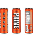 Prime Hydration Drink Energy Cans 6 Flavor Variety Sampler Pack  200mg Caffeine Zero Sugar 300mg Electrolytes Vegan  12 Fl Oz Cans