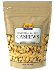 Cashews Roasted Salted 1 Lb Bag Kosher