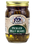 Amish Wedding Pickled Dilly Beans 15oz Pack of 2