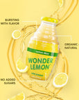 Wonder Lemon Organic Lemon Mint Cold Pressed Juice 845oz 6 Pack