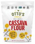 Otto's Naturals Cassava Flour, Gluten Free and Grain-Free Flour For Baking, Certified Paleo & Non-GMO Verified, Made From 100% Yuca Root, All-Purpose Wheat Flour Substitute, 2 lb Bag