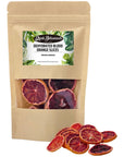 Dehydrated Dried Blood Orange Slices Wheels  19 Slices  100 Natural  Sugar Free Gluten Free  Dehydrated Citrus for Cocktails Garnishes Deserts  176 Oz 50 Grams  Drink Botanicals Ireland