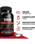 Véla HMB (Hydroxymethylbutyrate) Capsules 1,000 mg | | B-Hydroxy & B-Methyburate | Supports Muscle Mass, Muscle Protein Synthesis* | Support Improved Body Composition |180 Capsules