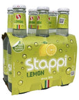 Stappi Lemon Soda 6 x 67 fl oz 200ml Stappj Italian Import