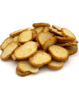 Garlic Bagel Chips, Bulk Size (1.5 lb. Resealable Zip Lock Stand Up Bag)