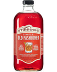 Stirrings Pack Old Fashioned Cocktail Mix 750ml Bottles  Real Juice No Preservatives  90 Calories  Drink Mixer