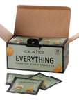 Craize Everything Crisps | Gluten Free, Vegan, Kosher, Toasted Corn Crackers | Single Serve 24 pack, 0.77oz each