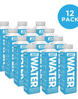 JUST Water Premium Pure Still Spring Water in an EcoFriendly BPA Free PlantBased Bottle  Naturally Alkaline High 80 pH  Fully Recyclable Boxed Carton 169 Fl Oz Pack of 12