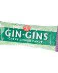 Gin Gins Chewy Ginger Candy Bulk Pack  45 Pounds of Individually Wrapped Candies in Reusable Plastic Tub  Gluten Free and Vegan Ginger Chews 275 Pieces 72 Ounces