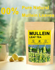 FLOAPE Mullein Leaf 30 Tea bags Mullein Leaves Caffeine Free NonGMO