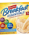 Carnation Breakfast Essentials Instant Breakfast Classic French Vanilla 10ct 2 pack